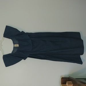 NWOT Women's Faded Glory Blue Jean Dress; size Large (12-14)